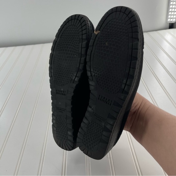 STUART WEITZMAN BLACK GOFORTH SUEDE WEDGE SLIP-ON SIZE 7 - Picture 8 of 13